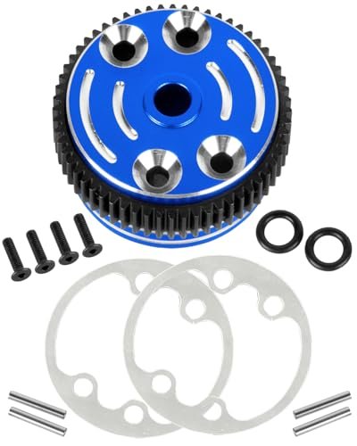 RCHuiWow RC Differential Case with Cog Differential Gear Upgrades for 1/10 Slash 2WD Rustler 2WD VXL Stampede VXL Stampede XL5 Bandit RC Car Sealed Differential Case Navy Blue Perfect for RC Jet Explodes Performance
