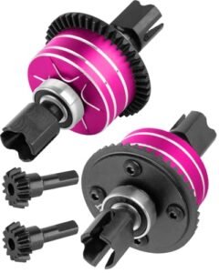 Orlando RC RCHuiWow 43t 10t Input Gear Differential Upgrade for 1 8 Typhon Kraton Outcast Notorious 6S BLX and 1 7 Infraction Limitless Mojave Felony 6S BLX Pink