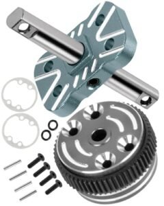 HopsupRC Custom RC Body Shells 1/10 Aluminum Differential Locker Spool Diff Locker Mounts Set for Slash Rustler Stampede Bandit 2WD VXL