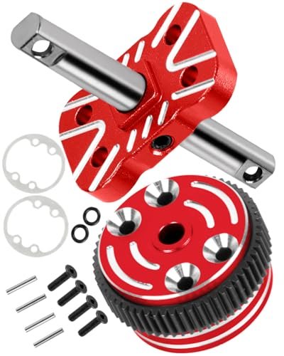 HopsupRC Painted 1/10 Scale RC Bodies Aluminum Differential Locker Spool Diff Locker Mounts Set for Slash Rustler Stampede Bandit 2WD Models