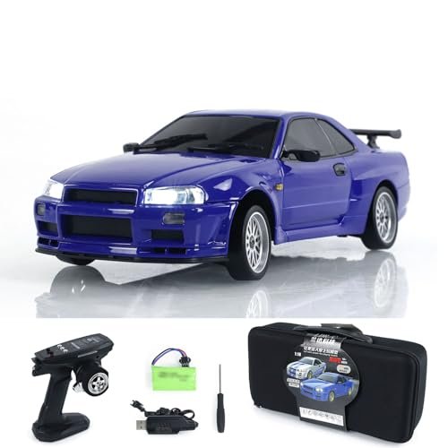 Wheelfun 1/18 LDRC RC Racing Drift Car LD1899 RWD High Speed Mini Model with Gyroscope for Adults Available at RC Hobby Store Kansas City