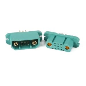 SPARKHOBBY VTOL MPX Connector 9 Pin with Power Male Female Portable Dual Power Fixed Wing Quick Release Plug for RC VTOL Jet UAV Aircraft 10 Pairs