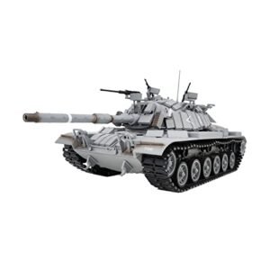 FunXylophy RC Military Submarines 1/16 Scale M60W ERA Magach 3 Tank with 2.4G Remote Control Sound and Light Features