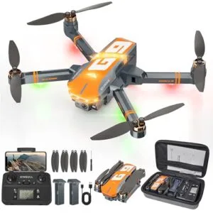 SkyMaster G9 GPS Drone with RC Auto Motor 4K Camera for Adults Foldable Quadcopter with Follow Me Mode Long Flight Time