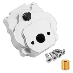 RZXYLRC CNC Aluminum 13 1 Complete Transmission Gearbox Upgrade Kit for Redcat Ascent 18 1/18 RC Crawler with Best 2 2 RC Crawler Tires Compatibility