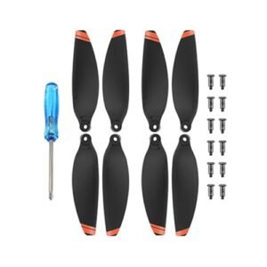 DJI Mavic Air 2 Quick Release Low Noise Propellers with Screws and Screwdriver Replacement Accessory