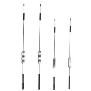 2 Sets Metal RC Car Decorative Antenna Compatible with Ford Bronco Sasquatch RC Car TRX4 D90 D110 Tamiya CC01 Axial SCX10 90046 Upgrade Parts Black