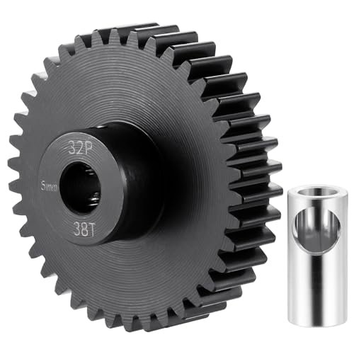 LSG Steel Pinion Gear 32P 5mm 30T to 38T for 1/10 1/8 RC Car Parts