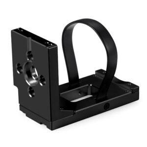 RCHUBAM 1/6 Scale RC Truck Bodies Aluminum Motor Fixing Mount with Stabilize Strap for X Maxx 6S XRT 8S Upgrades