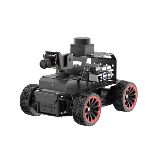 MentorPi A1 ROS2 Programmable AI Vision Smart Robot Car Kit for Raspberry Pi 5 with Lidar SLAM Mapping and Autonomous Driving