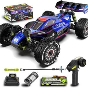 VIRCAS RLAARLO 1/12 Brushelss RC Cars for Adults High Speed 50 MPH All Terrain Remote Control Buggy Off Road Hobby Truck 4x4 Waterproof with 3S Battery