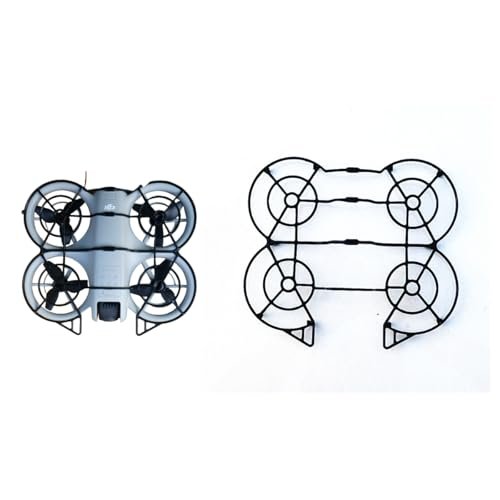 DJI Neo Gimbal Protective Cover Propeller Guard Full Wrap Bump and Paddle Protection Multi Color Drone Accessories Black
