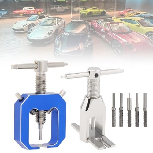 Omninmo RC Drift Tire Remover Universal Motor Pinion Gear Puller Set with 5 Pins for Vehicle Model and Small Motors 2pcs