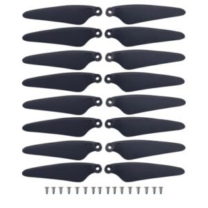 Fytoo 16PCS RC Car Paddle Tires Propeller for HS900 Aerial Quadcopter Drone Replacement Parts