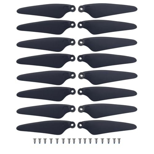 Fytoo 16PCS RC Car Paddle Tires Propeller for HS900 Aerial Quadcopter Drone Replacement Parts