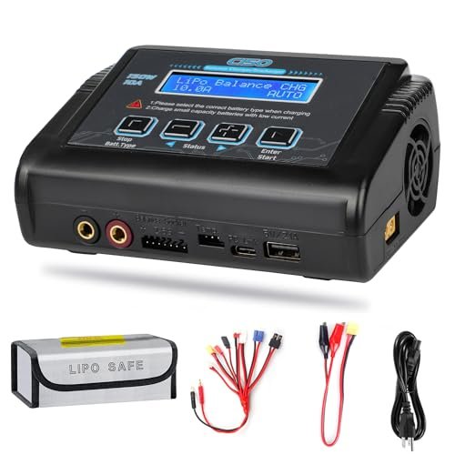 J Wings RC Plane LiPo Battery Charger 150W 10A Fast Balance Charger for 1 6S LiPo LiHV Life Li ion 1 15S NiCD NiMH 2 20V Pb Smart Batteries