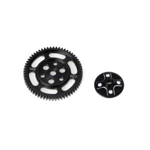 LCX Racing 1 10th RC Crawler Car Hard Steel Transmission Spur Gear 60T 32P for Axial SCX10 PRO Upgrades Parts Accessories