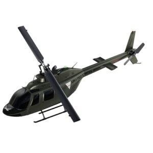Carmanon Bell 206 Scale RC Helicopter 27 1 Model Collectable Remote Control Helicopter with Auto Hover for Adults Beginners