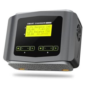 SkyRC LiPo Charger Dual Battery Charger Discharger 10A Fast Balance Charger for Fast RC Car Under 100 Drone 1 6S LiPo Li ion Life LiHV 1 15S NiCD NiMH 2 20V PB Smart Batteries