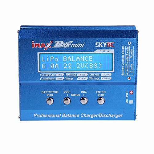 FAPAO iMAX B6 Mini Professional Balance Charger Discharger for Julius Perdana RC Plans Lipo Battery Charging