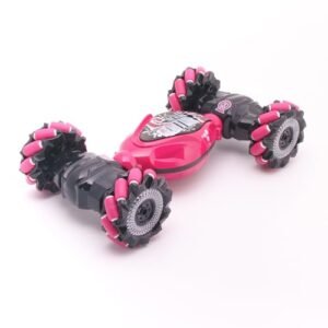 VXTUYO 240 RC Drift Car Gesture Sensing Stunt Toy for Kids Pink All Terrain Hand Controlled Remote Car for Boys Ages 6 7 8 9 10