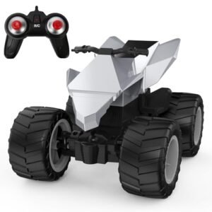 KidsFaves Dodge Truck RC Car 1 14 Scale All Terrain Remote Control Vehicle for Boys and Girls Age 3+