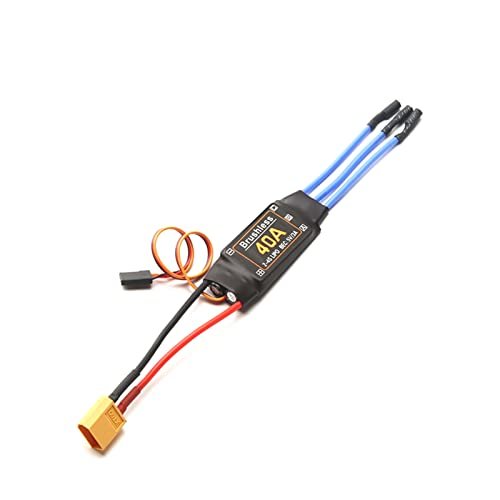 FAPAO 40A Brushless ESC 2 4S Electronic Speed Controller with 5V 3A BEC for UDI007 Voyager RC Boat Airplane Helicopter FPV Drone