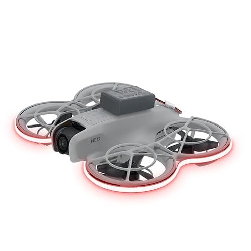 TEHAOUU Drone LED Light Strip for DJI Neo RC Plane Landing Strip High Brightness Night Flight Warning Light