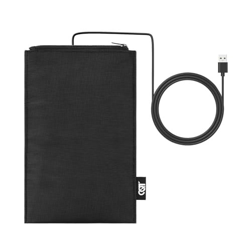 CQT Battery Warmer Bag, Heat Resistance Drone Battery Warmer Bag Portable Foldable Heating Insulated Bag Compatible with DJI Mavic Mini 3 4 PRO/AIR 3S 3 2S 2/Mavic 3/3 Pro/2 Avata 2 DJI FLIP Batteries and other Drone Batteries