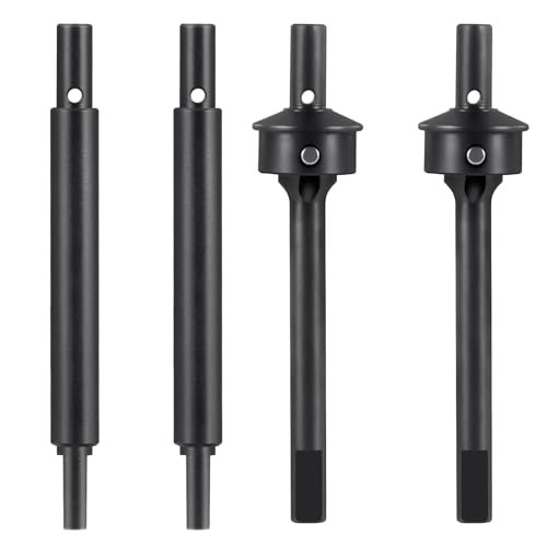 MORFUM Ascent 18 Hard Steel Front Rear Portal Axle Shafts Dogbone CVD Driveshafts for Redcat Ascent 18 RC Crawler Upgrade