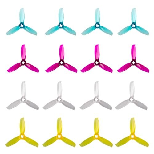 Gemfan 3028 3inch 3 Blade Propeller Set 16Pcs for 1106 1306 Motor FPV Racing Drone Enhance Performance with RC Motor Timing Explained