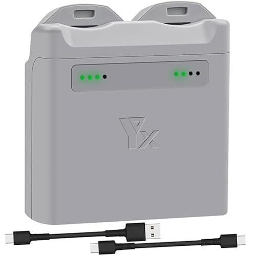 Coyktonty DJI NEO Battery Charger PD Fast Charging Dual Battery Storage Discharge Modes