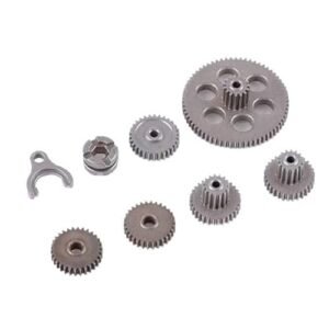 EXAXEXO RC Car Shocks 75 Mil Metal Gear Kit for FMS FCX18 1 18 Scale Climbing Buggy Replacement Parts