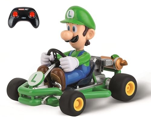 Carrera RC Mario Kart Pipe Kart Luigi 1/18 Scale Remote Control Car with Rechargeable LiFePO4 Battery Easy Install Guide