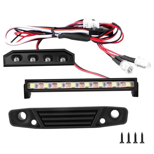 DashRC LED RC Drift Light Kit for Redcat Ascent 18 Crawler Headlight Taillight Spotlight Accessories