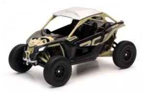 NewRay Can Am Maverick X3 XRC Turbo 1/5 Scale RC Turbo Side by Side Off Road Vehicle Model Black Tan