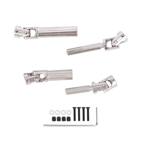 FEDCO HobbyPlus CR18P Steel Center Drive Shaft 41 53MM 50 69MM Upgrade Parts for 1/18 RC Crawler Carf RC