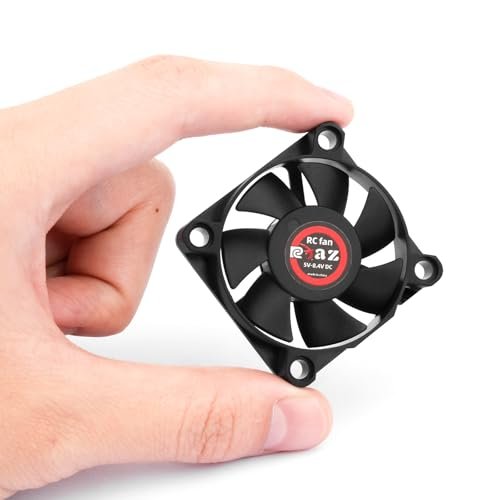 Datsun RC Car High Speed Cooling Fan 45mm 10000 30000RPM 5V 12V DC for Brushed Brushless Motors