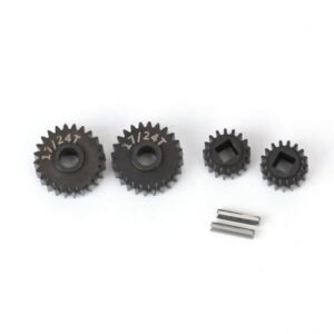 FEDCO UTB18 Transmission Gear Kit Front Portal Gears 48P 24T 17T for Axial UTB18 Upgrades Capra Trail 4WD 1 18 RC Crawler with RC Vintage Wheels