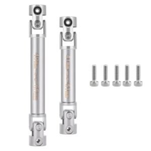 MORFUM Ascent 18 LOL Surprise RC Wheels Stainless Steel Center Drive Shafts for Redcat Ascent 18 1 18 RC Crawler Upgrades Parts