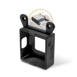 SkyRC RC Dual Fan Adapter Plate GPS Mount for Arrma Felony Infraction Enhanced Cooling Mod Black ABS