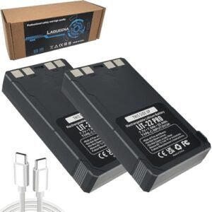 LAQUEENA LIT 22 Rechargeable Battery 2 Pack with Charging Cable for SPYPOINT Flex M Flex G 36 Flex PLUS Flex S 7.7V 6370MAH Flex Innovations RC