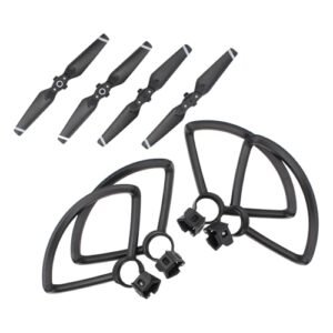ApplianPar RC Loader and Dump Truck 4Pcs Lightweight Quick Release Folding Blades Propellers with Protector Guard