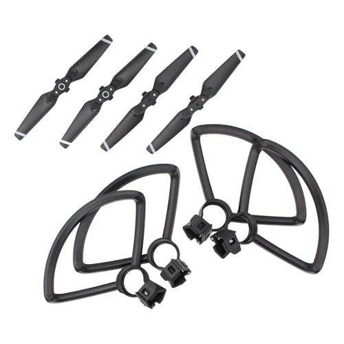 ApplianPar RC Loader and Dump Truck 4Pcs Lightweight Quick Release Folding Blades Propellers with Protector Guard