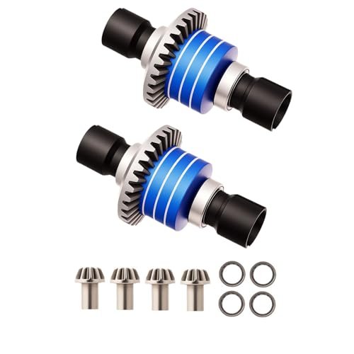 Mesimsple 45 Steel Front Rear Differential Diff Input Gear Set Upgrade for MJX Hyper go RC Series Circuit Differential Equation Models