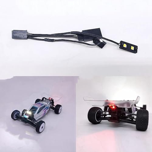 Palumma Cheap Nitro RC Car Kits Front Rear Lamp Upgrade for Losi 1/24 Micro B 2WD Buggy