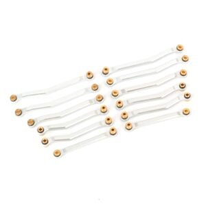 RCAWD Arktos Full RC Linkage Set 12pcs Toe Links for Hobby Plus HB 1 18 CR 18P 6X6 Upgrade Parts Compatible with HB RC Engines