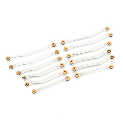 RCAWD Arktos Full RC Linkage Set 12pcs Toe Links for Hobby Plus HB 1 18 CR 18P 6X6 Upgrade Parts Compatible with HB RC Engines