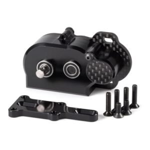 CobraCrawler NOD Transmission Tiny LCG Gearbox Ultralight RC Machined Aluminum Case Carbon Motor Plate