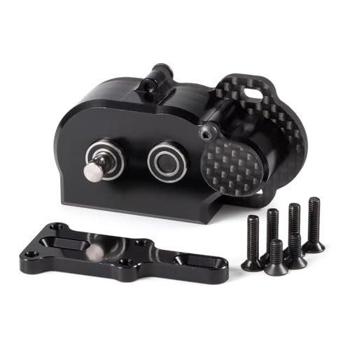 CobraCrawler NOD Transmission Tiny LCG Gearbox Ultralight RC Machined Aluminum Case Carbon Motor Plate